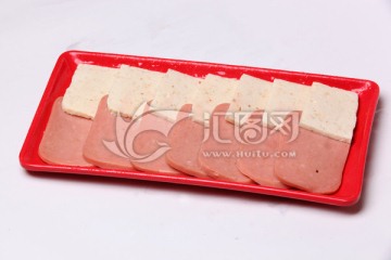 肉燕拼午餐肉