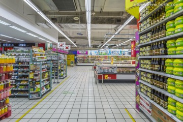 超市内景