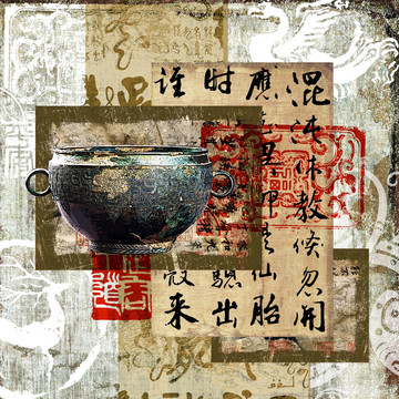 中式古典装饰画（TIF不分层）
