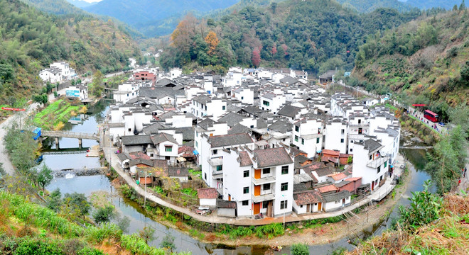 婺源秋色 烟雨江南 水墨江南