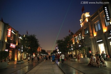 北京前门夜景
