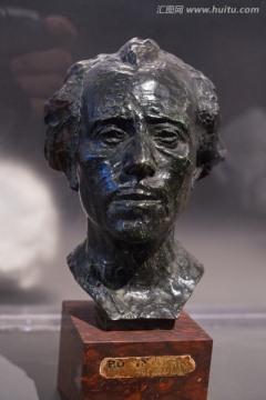 罗丹雕塑 古斯塔夫马勒