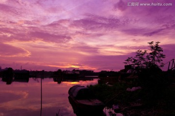 晚霞 夕阳