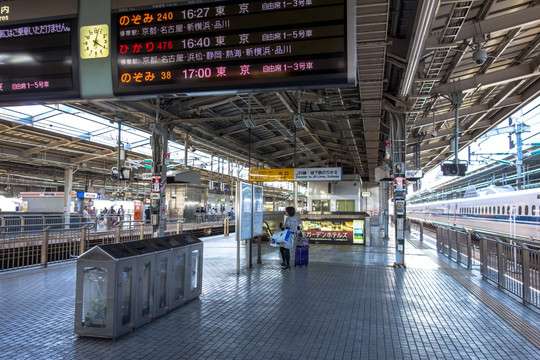 日本京都新干线车站