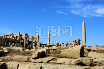 埃及风光 卢克索神庙 古迹