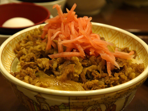 红姜牛肉盖饭