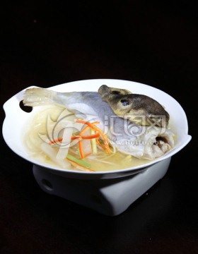 五行素菜河豚汤