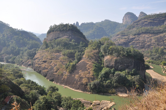 天游峰山水风光