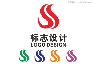 公司标志设计 S字母标志
