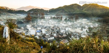 江西婺源石城全景（高清）