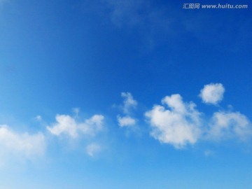 蓝天白云素材 背景图片
