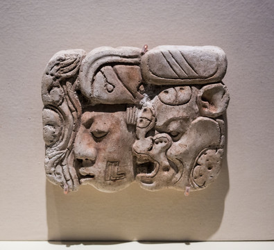 玛雅泥塑象形文字 玛雅文明