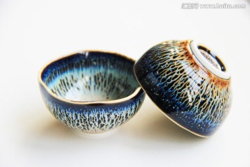 兔毫釉 茶杯