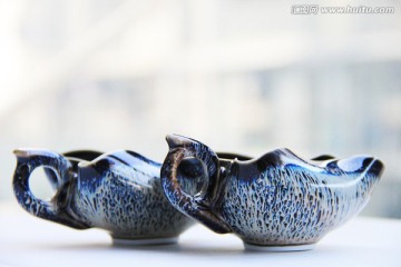 茶盏 兔毫釉