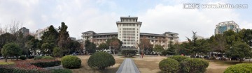 浙江大学西溪校区图书馆全景