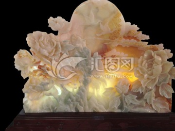 玉石 石头 玉石雕刻 雕刻 精
