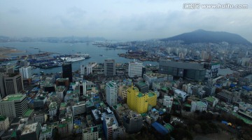 韩国釜山城市风光