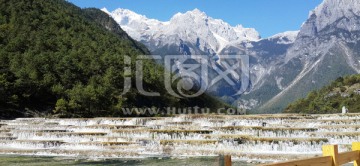 云南风光 雪山 冰川 高原