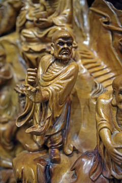 佛教木雕