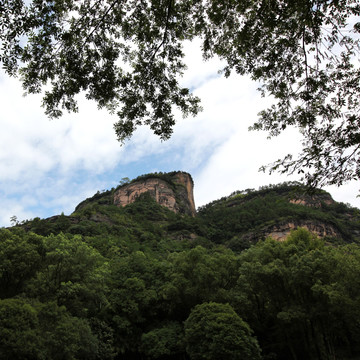 福建武夷山大王峰风光