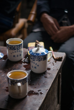 成都老茶馆 茶杯