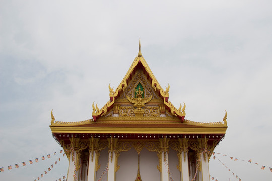 泰国寺院的屋顶