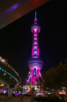 上海 东方明珠塔 电视塔