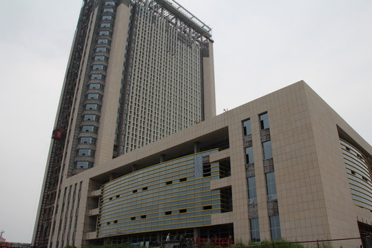 石材外墙干挂 石头建筑 石材