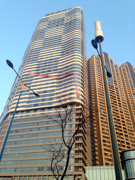 长沙 现代 建筑 都市 蓝天