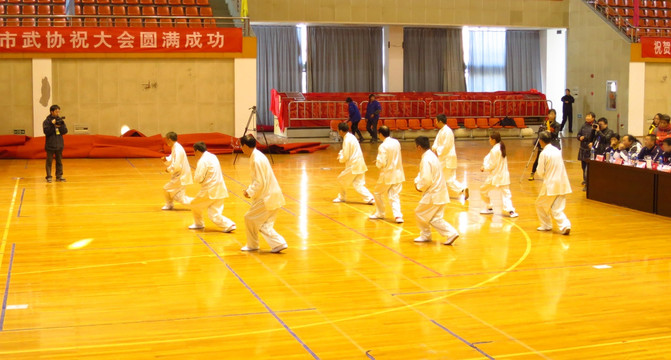 陈氏太极 太极拳 比赛 表演