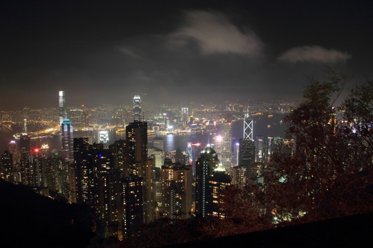 太平山俯瞰维多利亚港