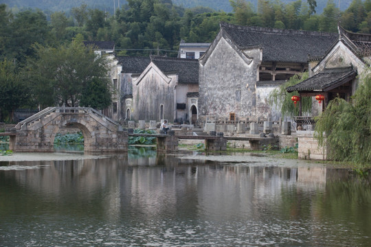 安徽黄山市呈坎古村