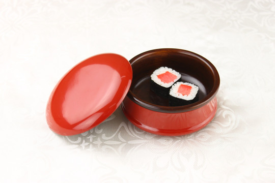 日本漆器食盒寿司盒