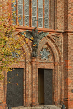 柏林弗里德里希威尔德尔教堂大门