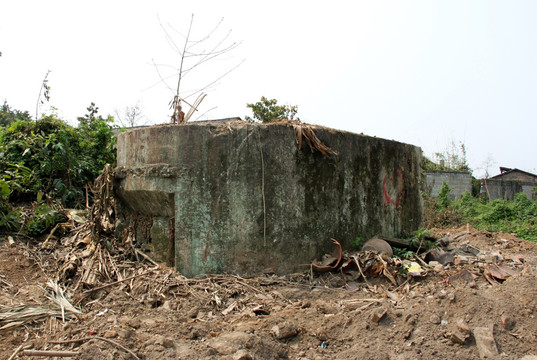 广阳岛机场碉堡