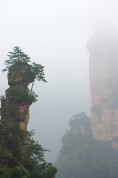 秀丽山峰