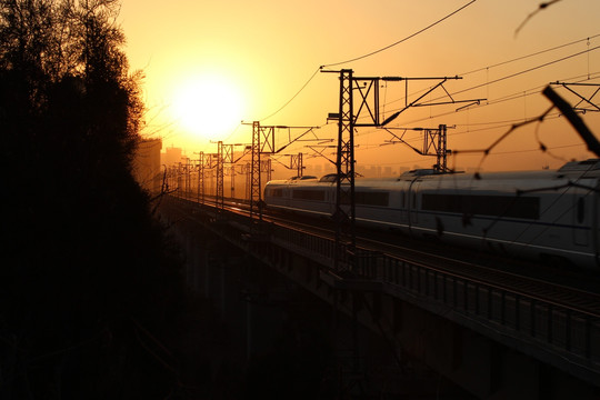 夕阳列车
