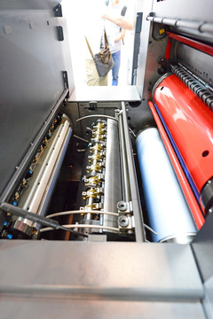 印刷机内部结构
