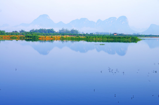 湖泊风光 风光壁纸