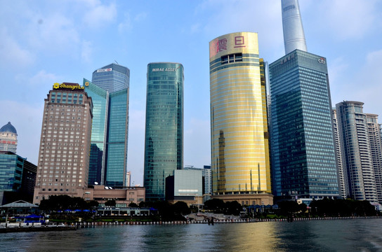 上海浦东陆家嘴景观
