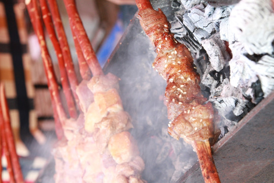 红柳大羊肉串