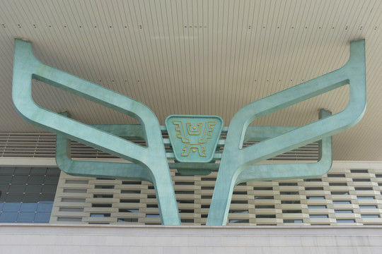 成都东站金沙文化建筑设计元素