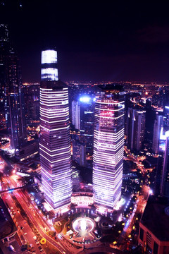 上海城市鸟瞰