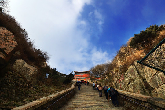 泰山十八盘 南天门