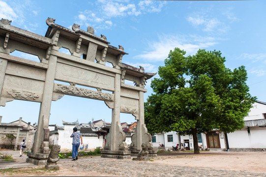 嵊州 华堂古村 王氏宗祠