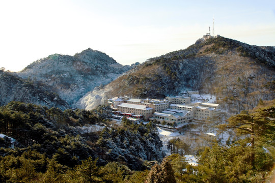 冬景 黄山风光 黄山