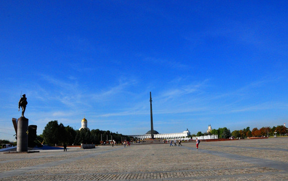 俄罗斯莫斯科胜利广场