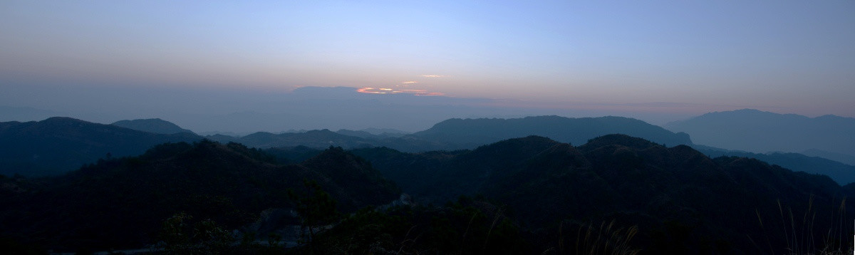 大山晨曦