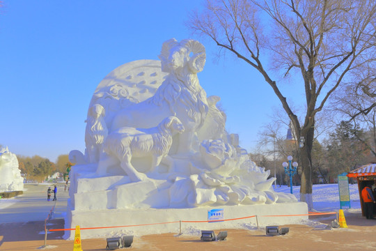 哈尔滨太阳岛雪博会