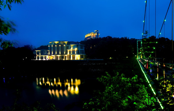 漳河国宾酒店夜景（高清）